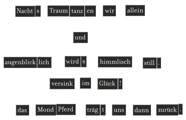 Magnetische Poesie
