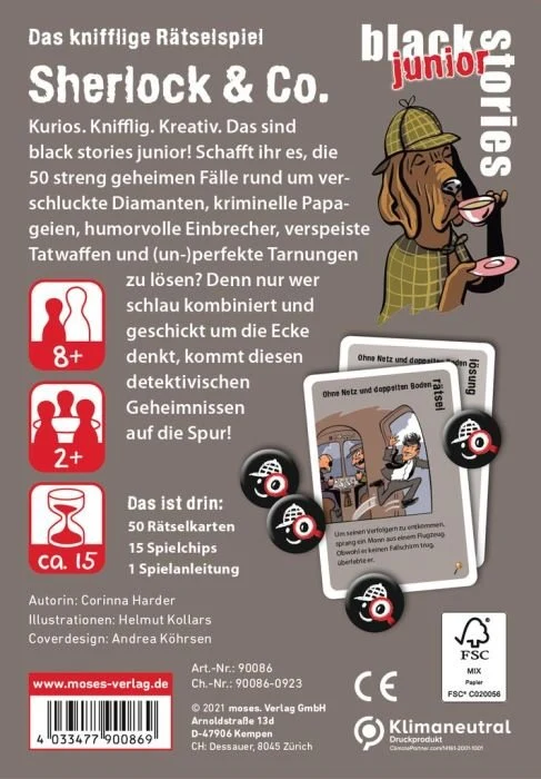 black stories junior Sherlock & Co.