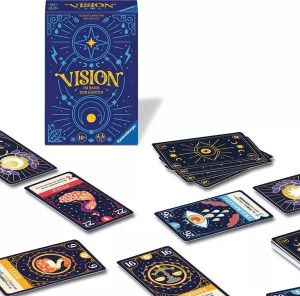 Kartenspiel VISION – Teamspiel mit einzigartigen Karteneffekten ab 10