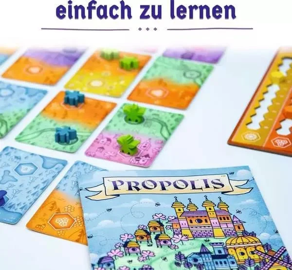 Brettspiel Propolis – Mittelalterliche Bienenvölker im Wettstreit