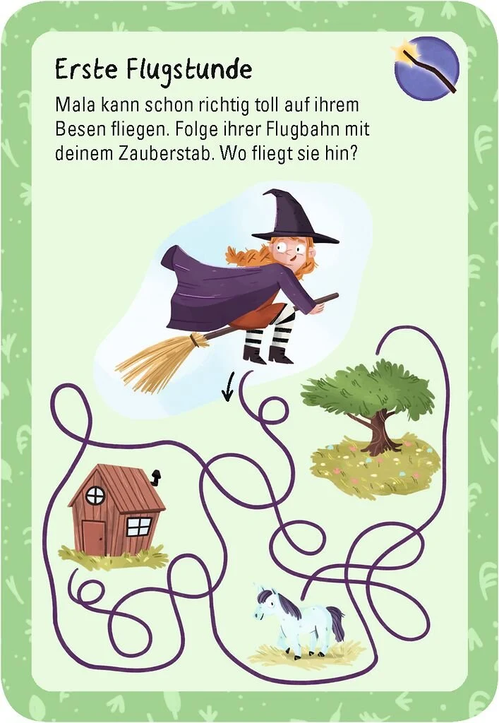 Rätselkarten 50 magische Rätsel für den Schulstart – Moses
