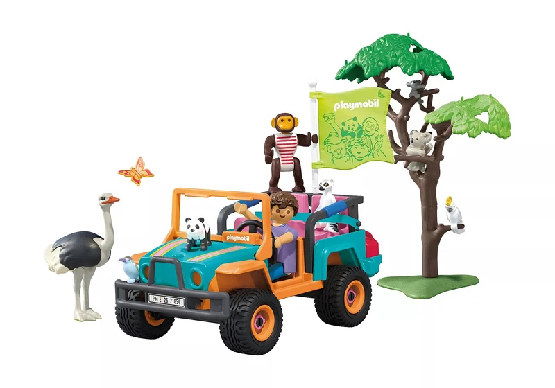 Playmobil®Animals and Friends 71854: Bunter Geländewagen