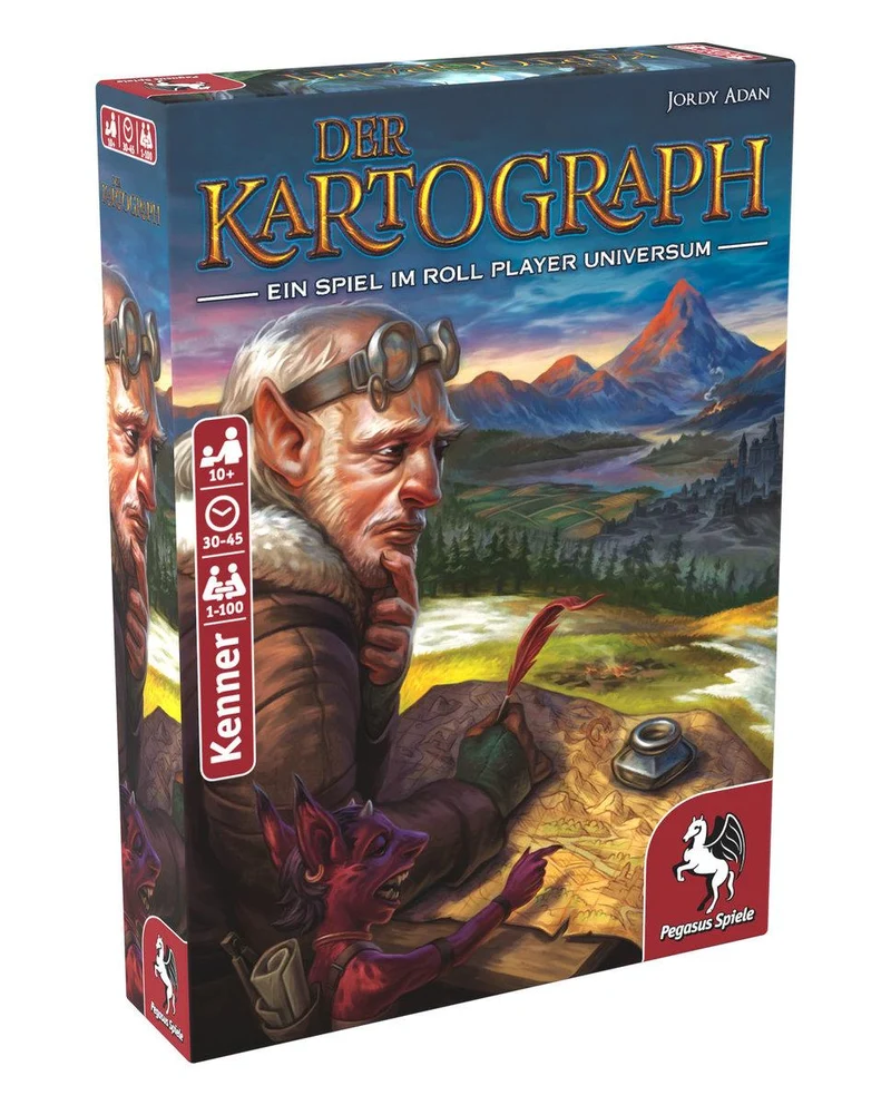 Gesellschaftsspiel - Der Kartograph