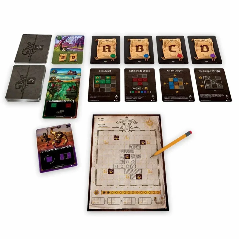 Gesellschaftsspiel - Der Kartograph