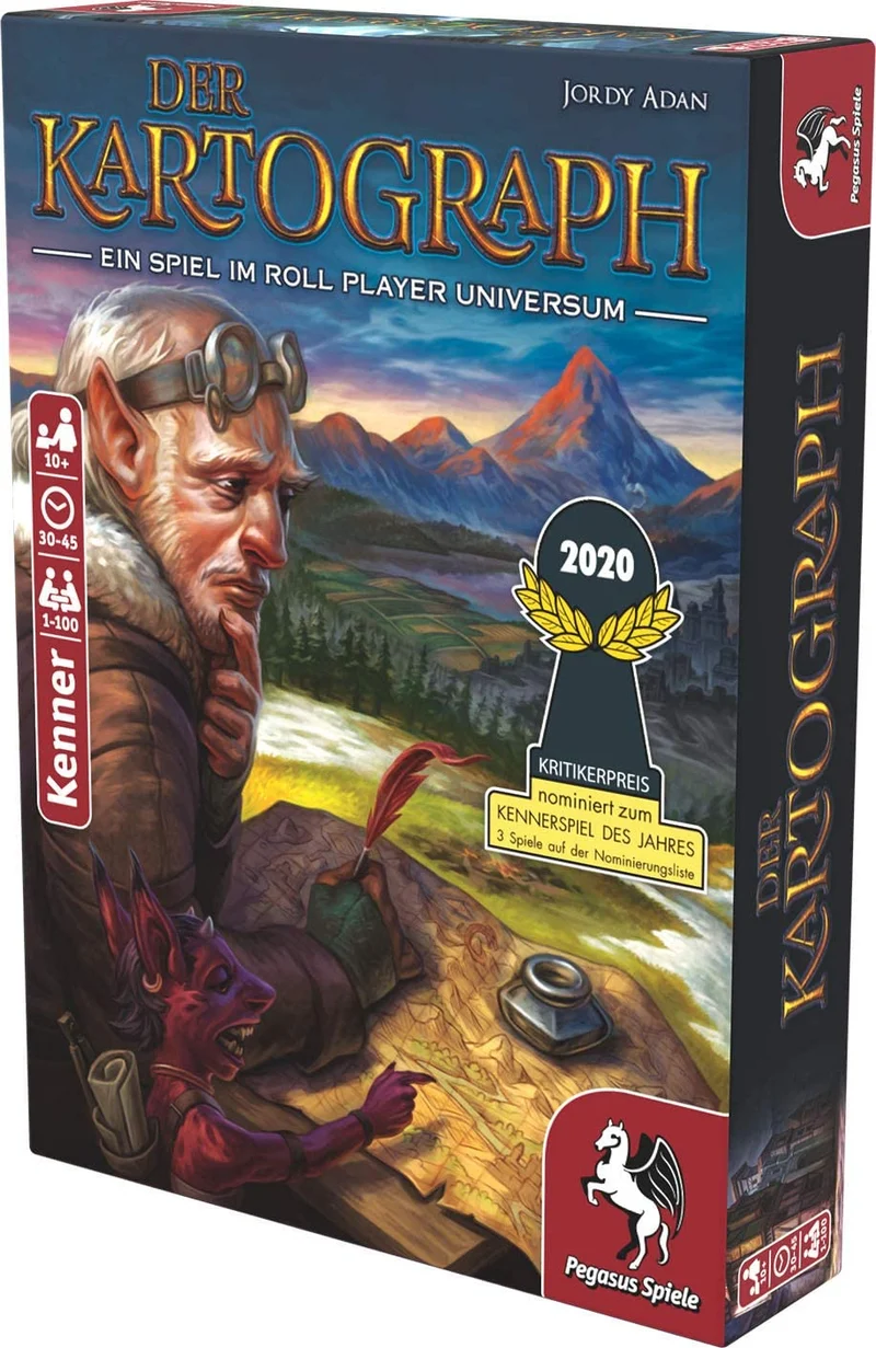 Gesellschaftsspiel - Der Kartograph