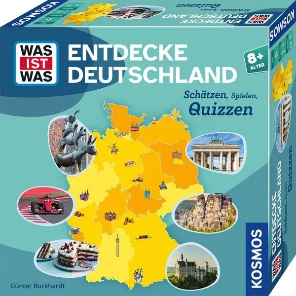WAS IST WAS - Entdecke Deutschland: Schätzen - Spielen - Quizzen