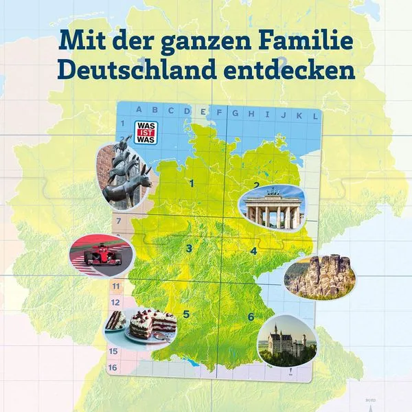 WAS IST WAS - Entdecke Deutschland: Schätzen - Spielen - Quizzen
