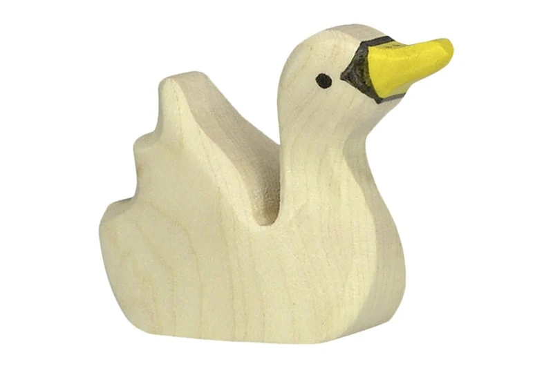 Spielfigur - Schwan klein ,schwimmend