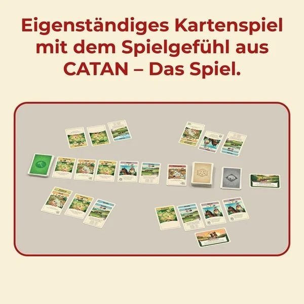 Catan – Das Kartenspiel – Gesellschaftsspiel – Kosmos