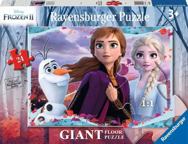 Bodenpuzzle - Die Eiskönigin 2 Zauberhafte neue Welt