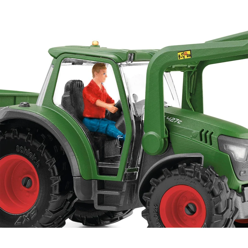 Traktor mit Anhänger und Figur – Schleich Farm World