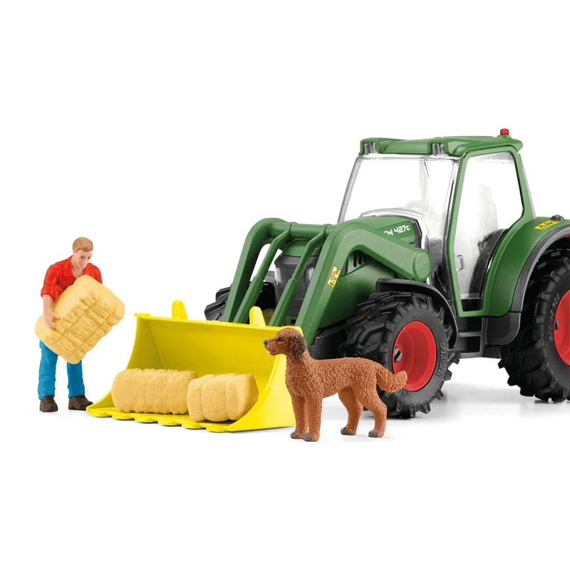 Traktor mit Anhänger und Figur – Schleich Farm World