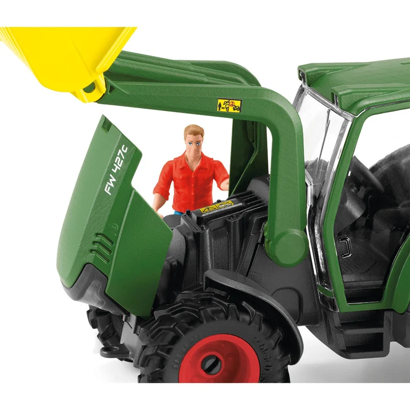 Traktor mit Anhänger und Figur – Schleich Farm World