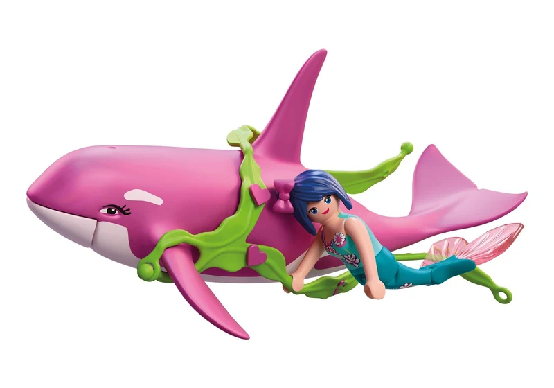 Orca mit Meerjungfrau – PLAYMOBIL Unterwasserwelt mit beweglichen Teilen