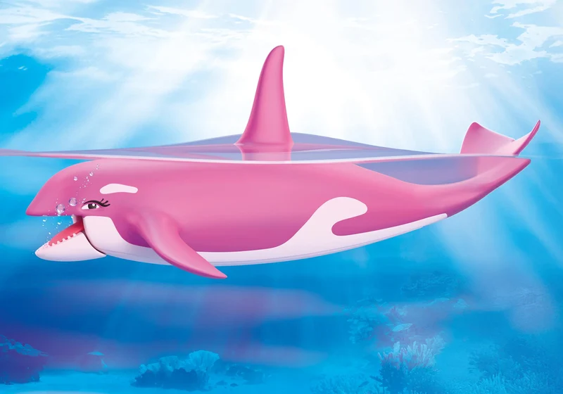 Orca mit Meerjungfrau – PLAYMOBIL Unterwasserwelt mit beweglichen Teilen