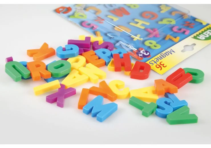 Magnet-Großbuchstaben 36 Stück