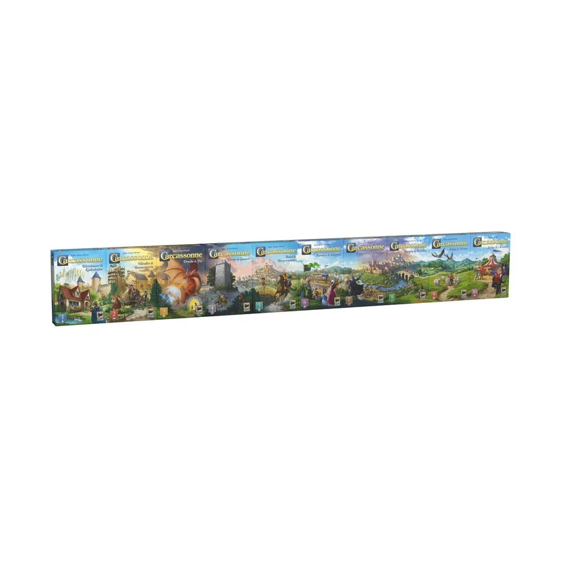 Carcassonne Erweiterung 1 Wirtshäuser & Kathedralen – Asmodee