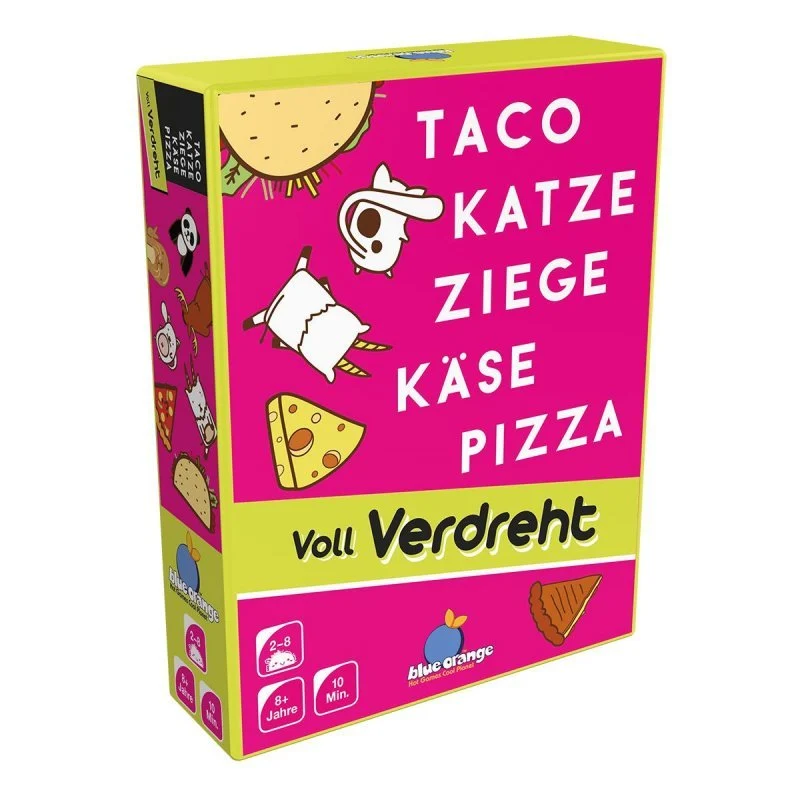Blue Orange - Taco Katze Ziege Käse Pizza - Voll Verdreht