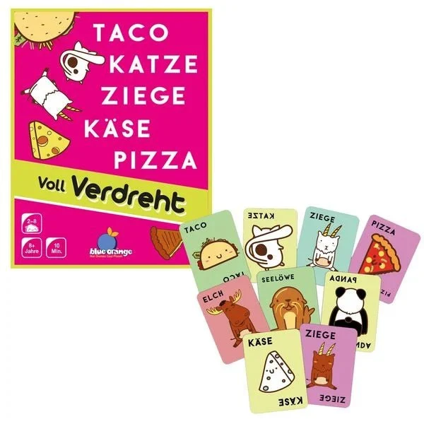 Blue Orange - Taco Katze Ziege Käse Pizza - Voll Verdreht