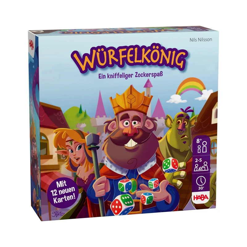 Würfelkönig Redesign – Würfelspiel mit 12 neuen Karten