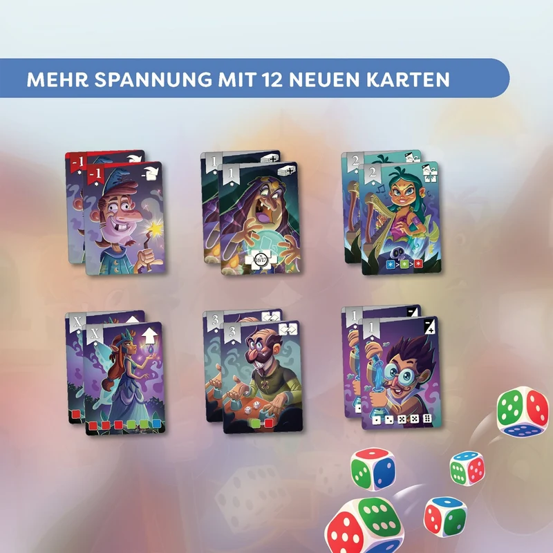 Würfelkönig Redesign – Würfelspiel mit 12 neuen Karten
