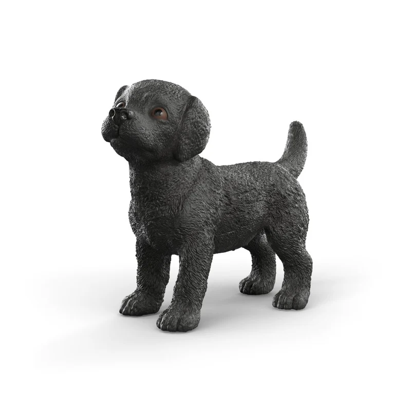 Hund Figur Schwarzer Labrador Retriever Welpe – Schleich Farm World ab 3 Jahren