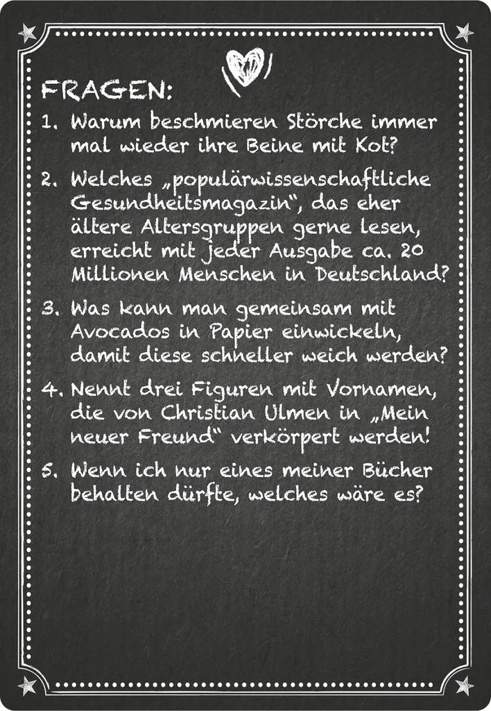 Kneipenquiz – Family & Friends Spezial mit persönlichen Fragen für die Liebsten