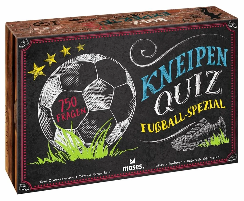 Kneipenquiz – Fußball-Spezial mit 750 Fragen zu EM, WM & Fußballgeschichte