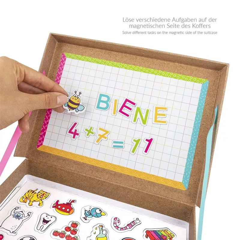Magnet-Lernbox Buchstaben & Zahlen
