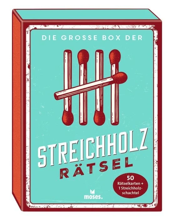 Die große Box der Streichholzrätsel – 50 knifflige Logikaufgaben