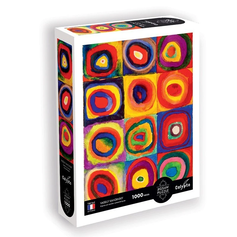 Quadrate und Kreise – Kandinsky Puzzle 1000 Teile