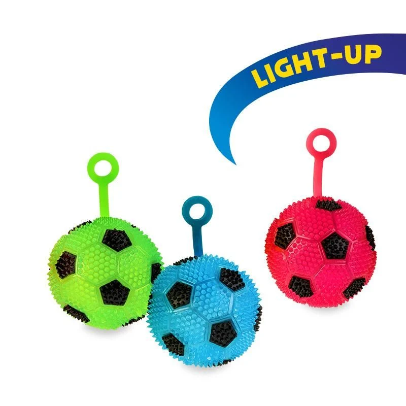 Light-Up Finger-Spielball Ø 6,2 cm – Blinkender LED-Ball, sortiert