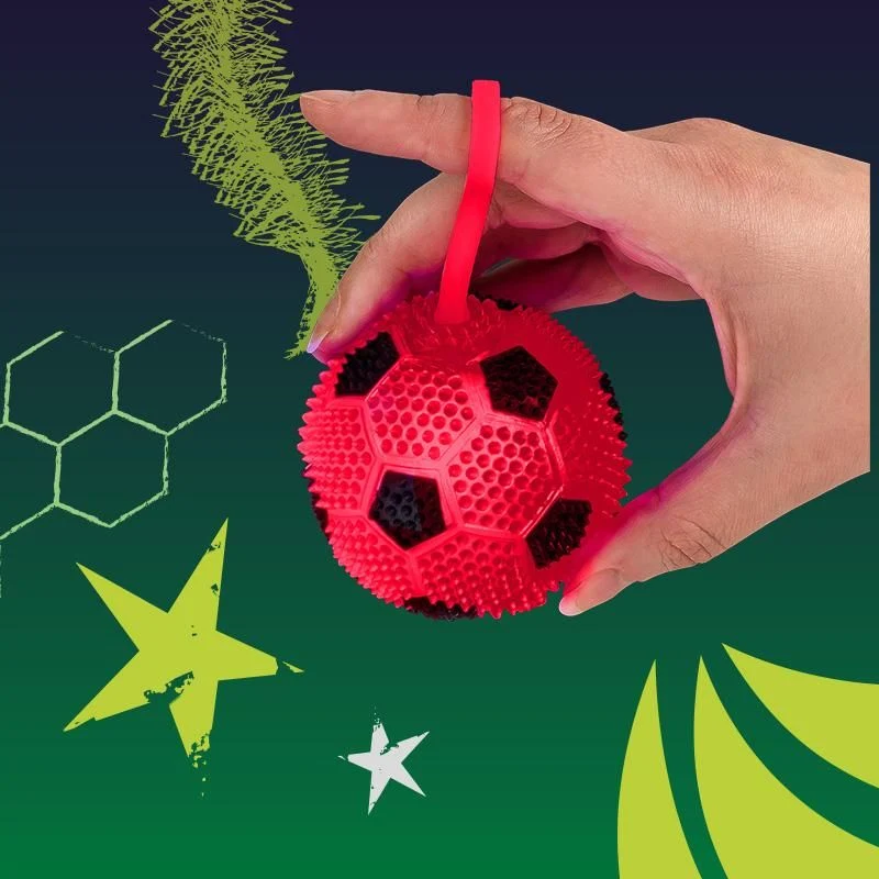 Light-Up Finger-Spielball Ø 6,2 cm – Blinkender LED-Ball, sortiert