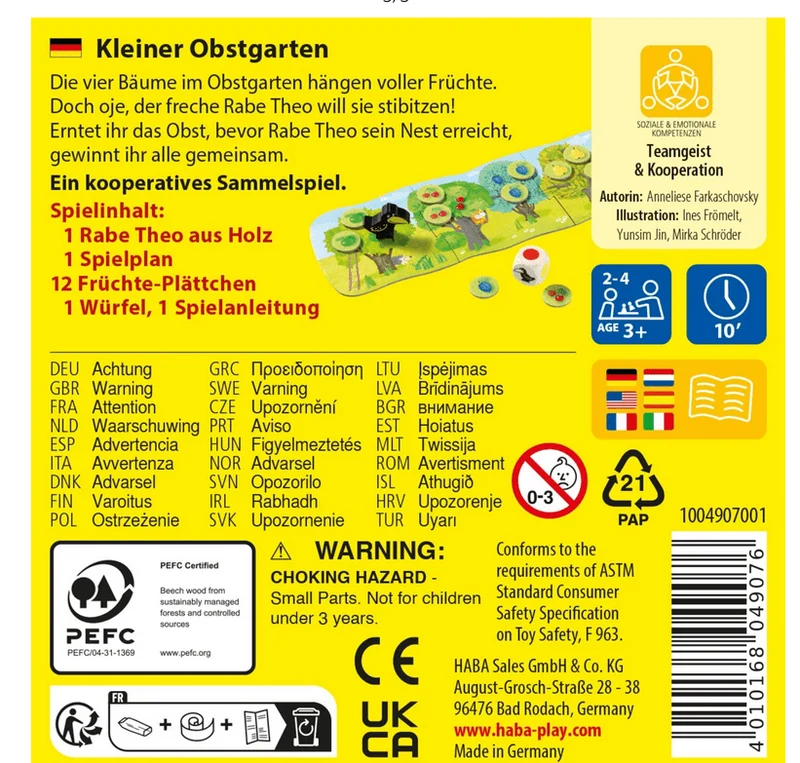 HABA - Kleiner Obstgarten