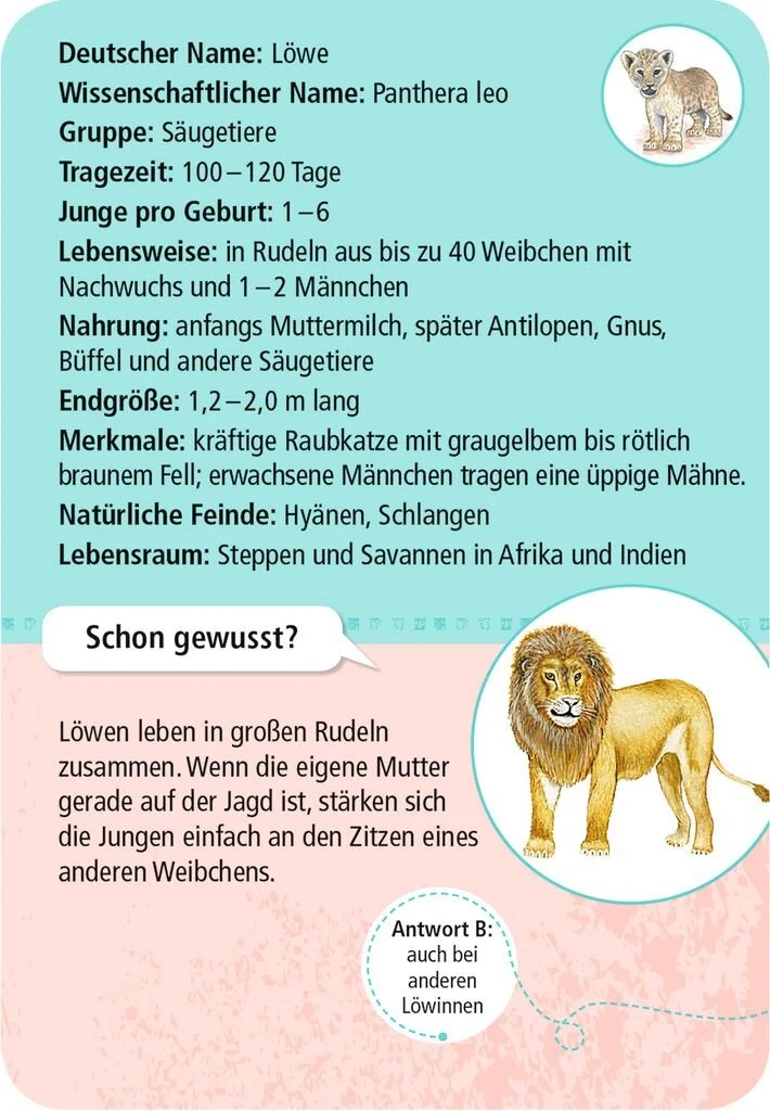 Expedition Natur - 50 Tierkinder