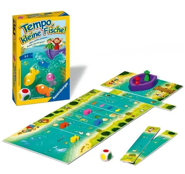 Tempo, kleine Fische! – Ravensburger Reisespiel