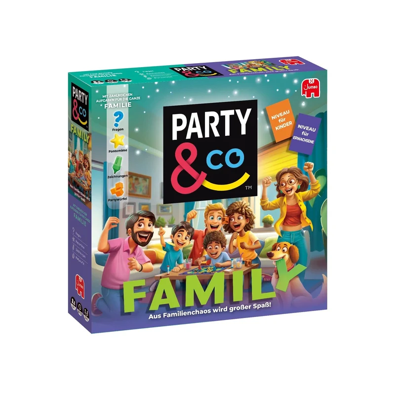 Party & Co. Family – Lustiges Partyspiel für die ganze Familie