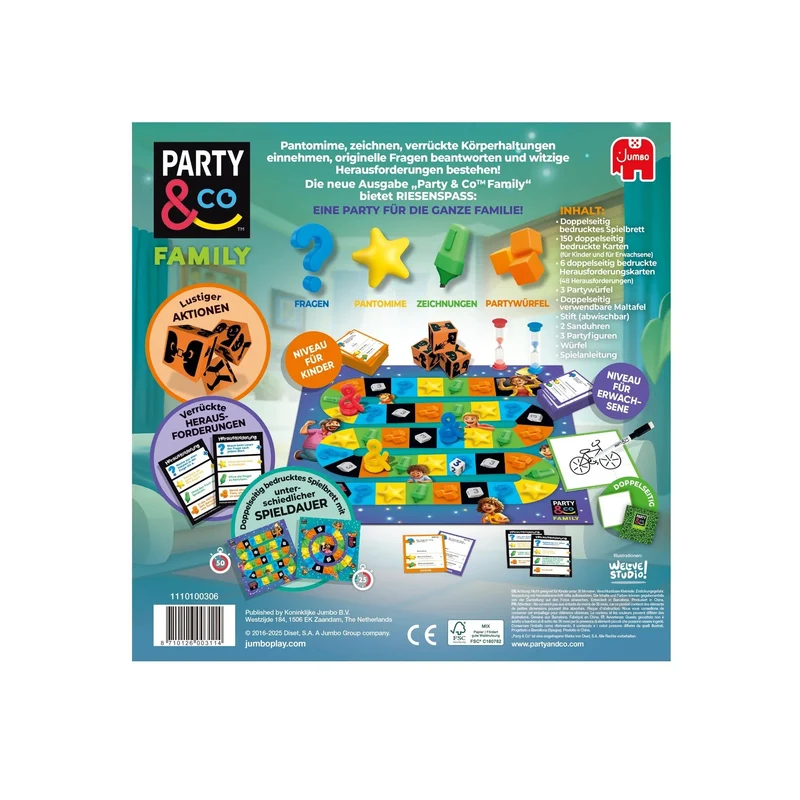Party & Co. Family – Lustiges Partyspiel für die ganze Familie