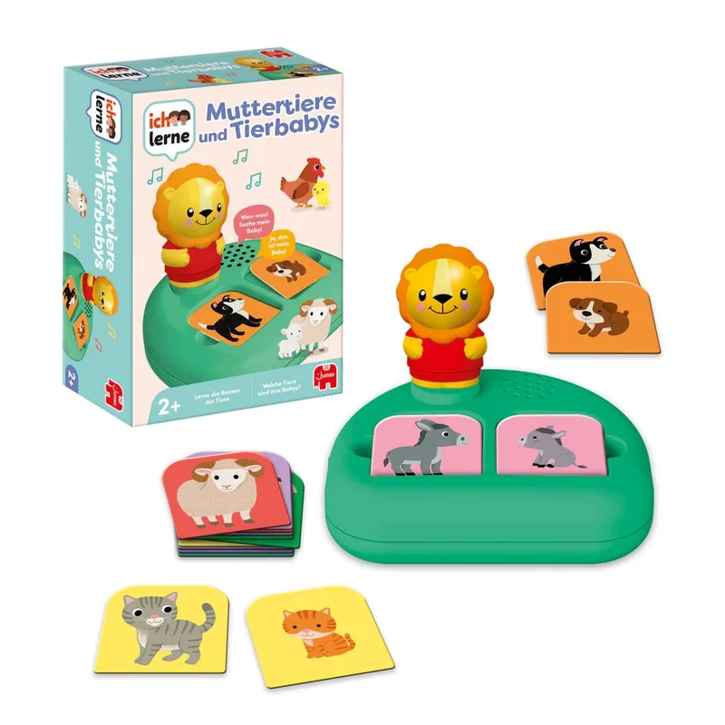 Ich lerne – Muttertiere und Tierbabys Lernspiel