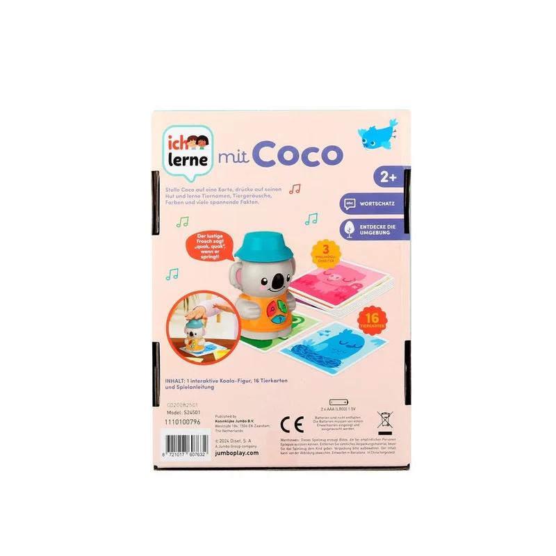 Ich lerne mit Coco – Elektronisches Lernspiel mit Tierkarten
