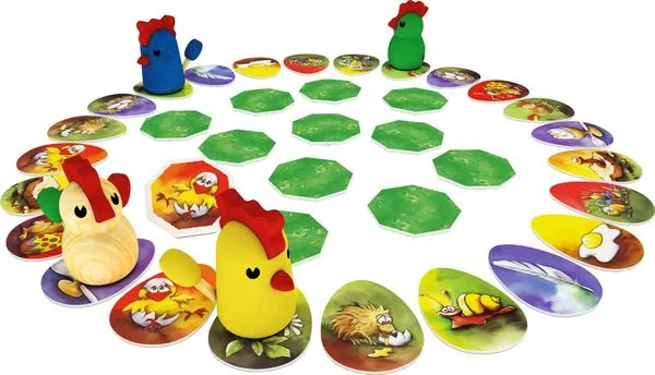 Zicke Zacke Hühnerkacke – Klassisches Gedächtnisspiel für Kinder