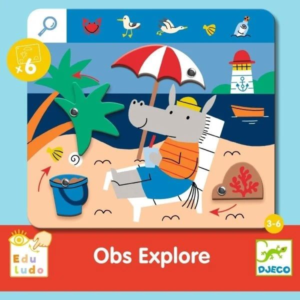 Obs Explore Lernspiel ab 3 Jahren – Djeco