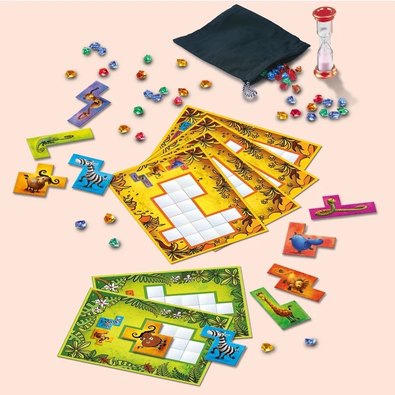 KOSMOS Ubongo Junior, Legespiel