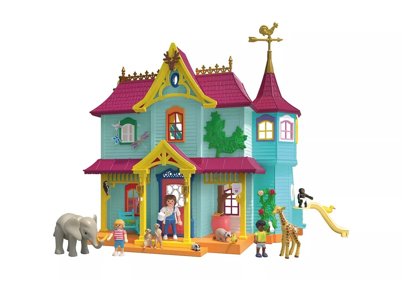 Playmobil®Animals and Friends 71852 : Kunterbunte Tiervilla
