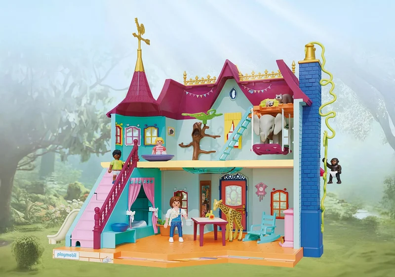 Playmobil®Animals and Friends 71852 : Kunterbunte Tiervilla