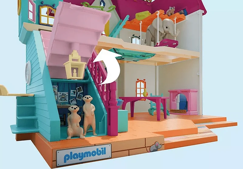 Playmobil®Animals and Friends 71852 : Kunterbunte Tiervilla