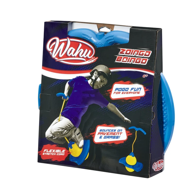 Pogo Ball - Wahu - Zoingo Boingo - Hüpfball mit Fußplatte