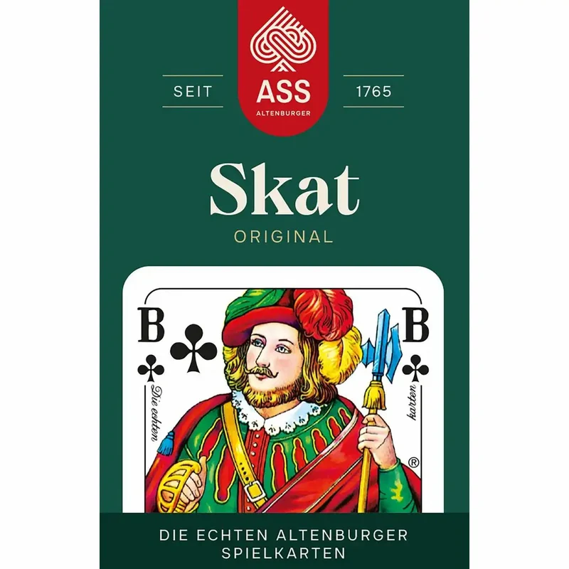 Spielkarten Skat französisches Bild