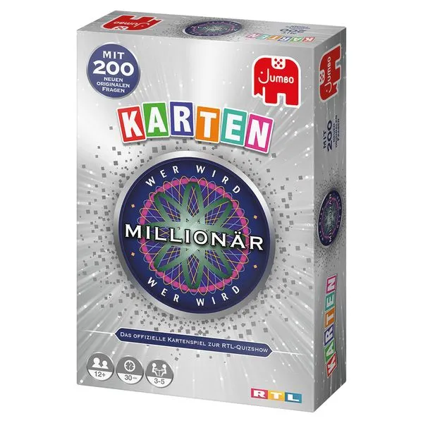Wer wird Millionär? – Offizielles Kartenspiel ab 12 Jahren
