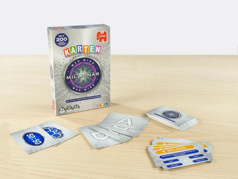 Wer wird Millionär? – Offizielles Kartenspiel ab 12 Jahren